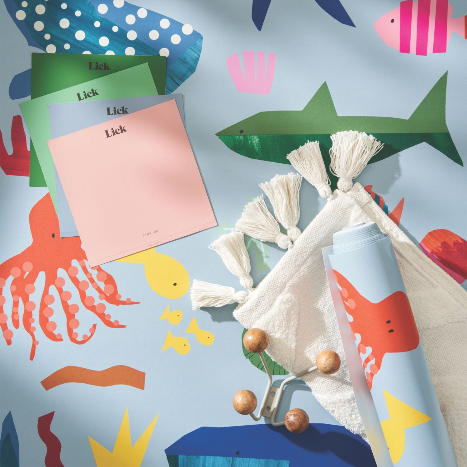 LickPro Blue Marine 01 Wallpaper Roll 70cm x 10m (913KX)