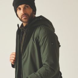 Regatta Thornridge Waterproof Jacket Dark Khaki Small Size 37-38" Chest