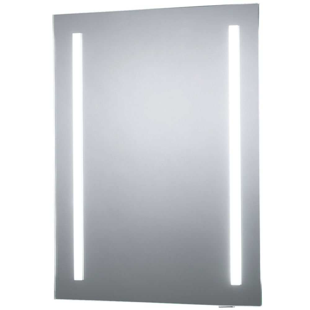 Sensio Isla Plus Rectangular Bathroom Mirror With 380lm LED Light 500mm