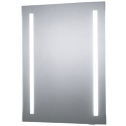 Sensio Isla Plus Rectangular Bathroom Mirror With 380lm LED Light 500mm x 650mm