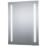 Sensio Isla Plus Rectangular Bathroom Mirror With 380lm LED Light 500mm x 650mm