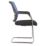 Nautilus Designs Nexus Medium Back Cantilever/Visitor Chair Blue
