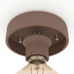 Eglo Mogano Ceiling Light Mocha