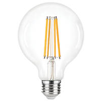 LAP  ES Globe LED Virtual Filament Light Bulb 810lm 6W