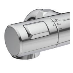 Ideal Standard Ceratherm Chrome 600mm Wall Mounted Dual Control Manual Shower Mixer Tap