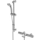 Ideal Standard Ceratherm Chrome 600mm Wall Mounted Dual Control Manual Shower Mixer Tap