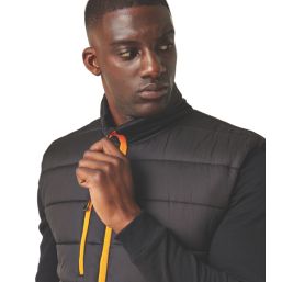 Regatta Navigate Bodywarmer Black/Orange Pop Large 41.5" Chest