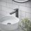 Hansgrohe Vernis Blend 190 Matt Black 250mm Standard Lever Mono Basin Mixer Tap