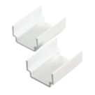 Deta TTE  Trunking Couplers 25mm x 38mm 2 Pack