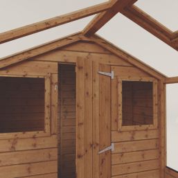 Mercia Traditional 6' x 10' (Nominal) Timber Greenhouse & Shed