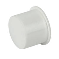 FloPlast Push-Fit Socket Plug White 32mm