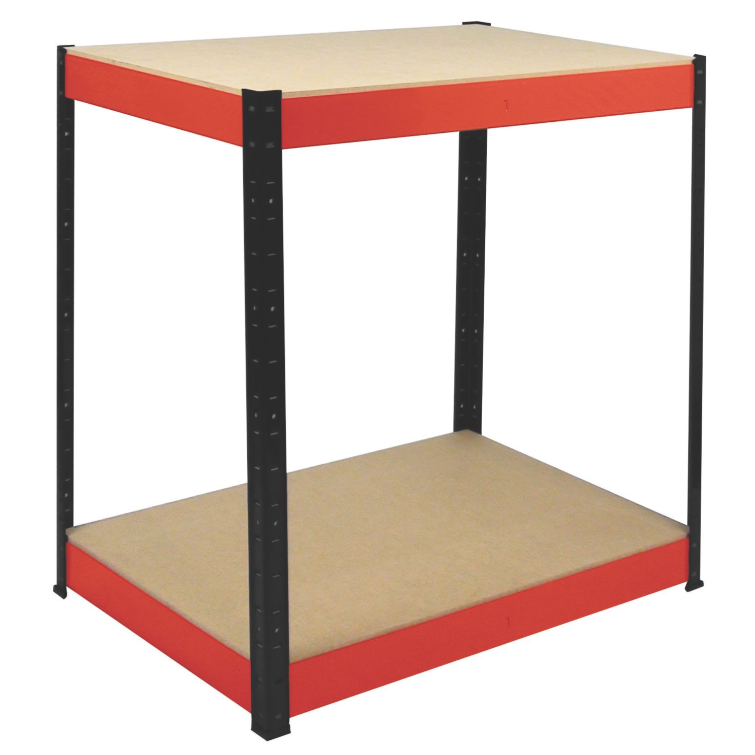 RB Boss Powder-Coated Boltless Freestanding Workbench 900mm x 600mm x 900mm (9146H)