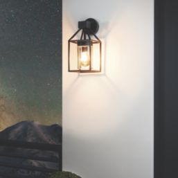 Eglo Trecate Outdoor Wall Light Black