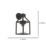 Eglo Trecate Outdoor Wall Light Black