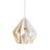 Eglo Carlton 1 Pendant Light White & Honey Gold