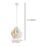 Eglo Carlton 1 Pendant Light White & Honey Gold