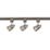 Knightsbridge  1-Circuit Track Lighting Kit 1m Brushed Chrome