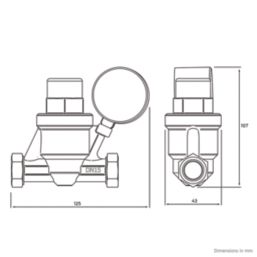 Reliance Valves  Predator Pressure Reducing Valve 1-6bar 15mm x 15mm