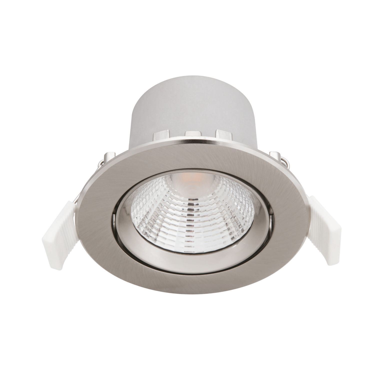 Philips Sparkle Adjustable Head LED Downlight Satin Nickel 5.5W 350lm (914JC)