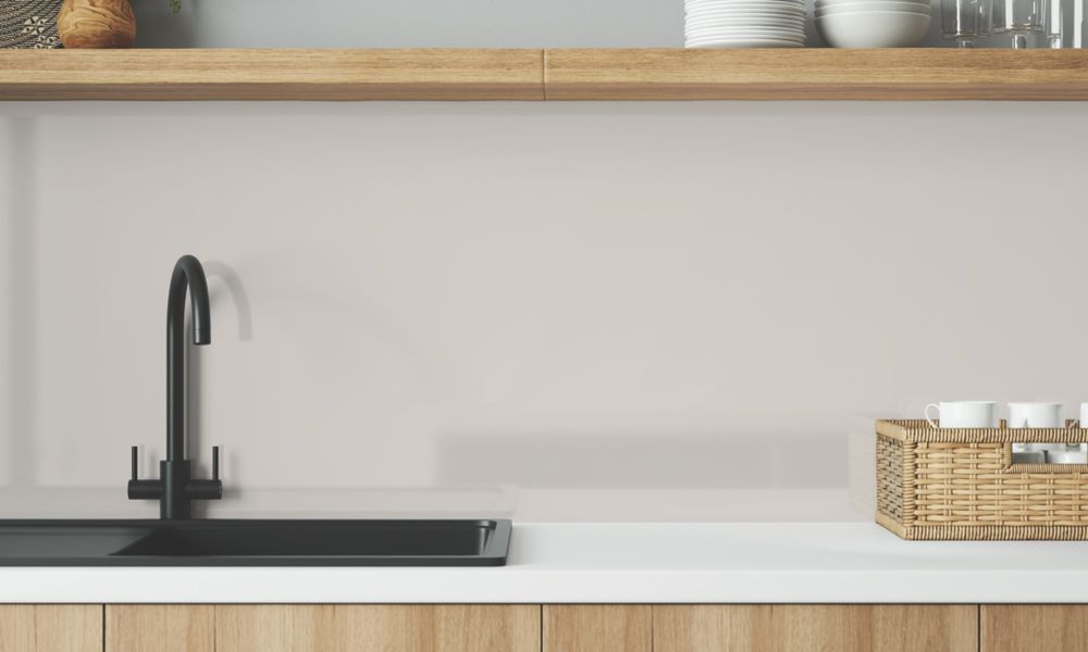 Wilsonart  Malibu Grey / Storm Blue Mid-Rise Splashback 3050mm x 600mm x 4mm