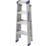 Werner Aluminium 0.85m 4 Step Swingback A Frame Step Ladder