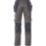 Mascot Kassel Unique Work Trousers Dark Anthracite/Black 40.5" W 35" L