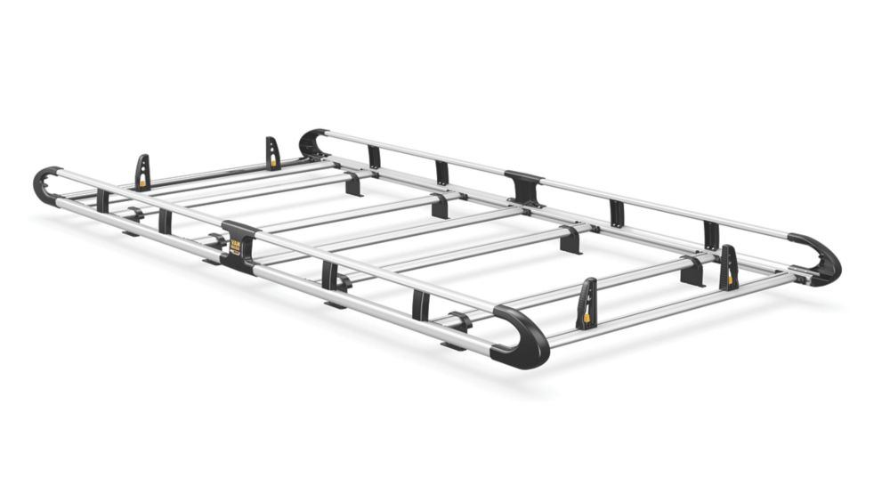 Van Guard  Volkswagen Transporter T5 2002 - 2015 Roof Rack - 7-bar ULTIRack+ L1 H1 Twin Door
