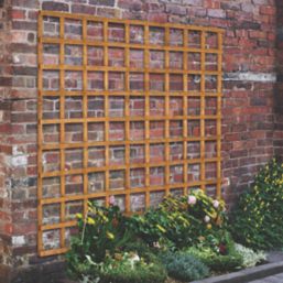 Forest  Softwood Square Trellis 6' x 6' 6 Pack