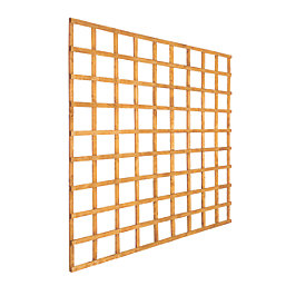Forest  Softwood Square Trellis 6' x 6' 6 Pack
