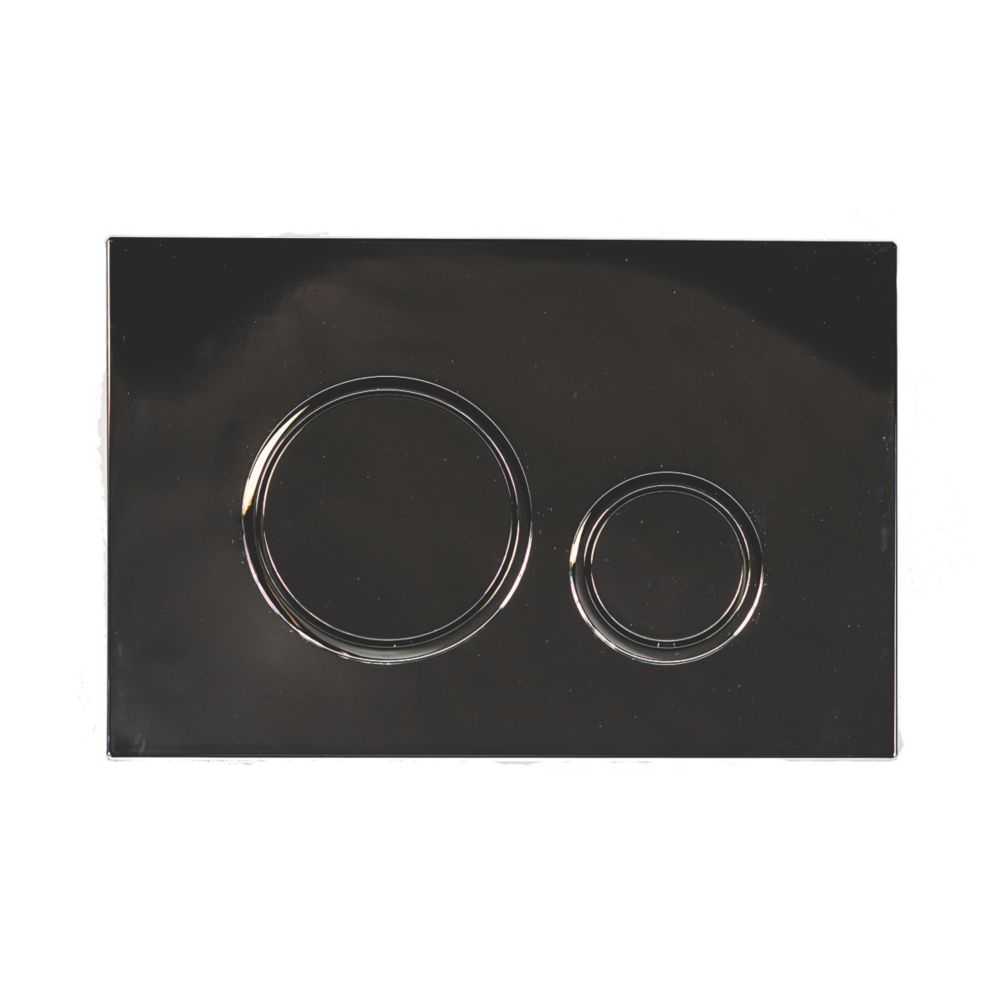 Fluidmaster Circle Dual-Flush T-Series Activation Plate Glossy Chrome