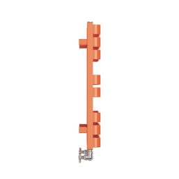 Terma 655mm x 500mm 1569BTU Orange Flat Designer Towel Radiator