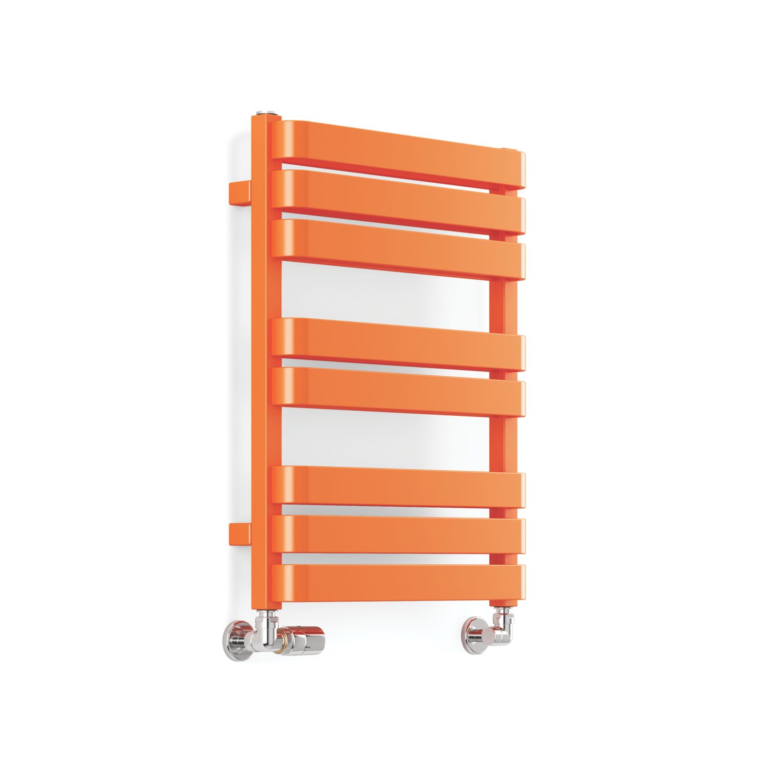Terma 655mm x 500mm 1569BTU Orange Flat Designer Towel Radiator (914RH)