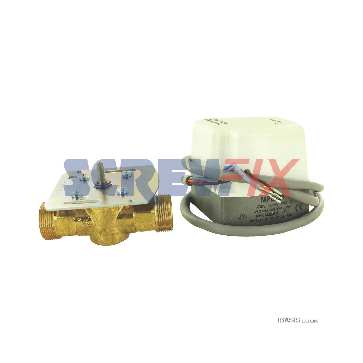Baxi MPE222 Myson 22mm 2PT Zone Complete Valve (914TG)