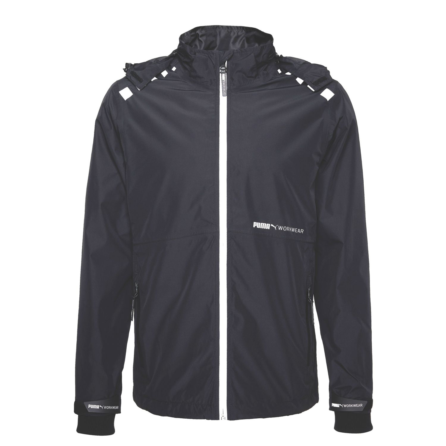 Puma Rain Jacket Jackets Black 2X Large 43" Chest (914XK)