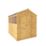 Mercia Modular 6' x 7' 6" (Nominal) Apex Shiplap T&G Timber Shed