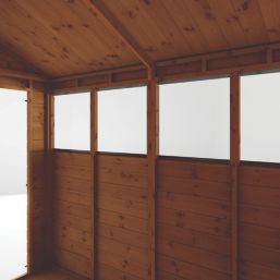 Mercia Modular 6' x 7' 6" (Nominal) Apex Shiplap T&G Timber Shed