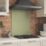 Splashback  Sage Green Self-Adhesive Kitchen Splashback 600mm x 750mm x 6mm