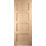 Jeld-Wen  Unfinished Oak Veneer Wooden 4-Panel Internal Door 2032mm x 813mm