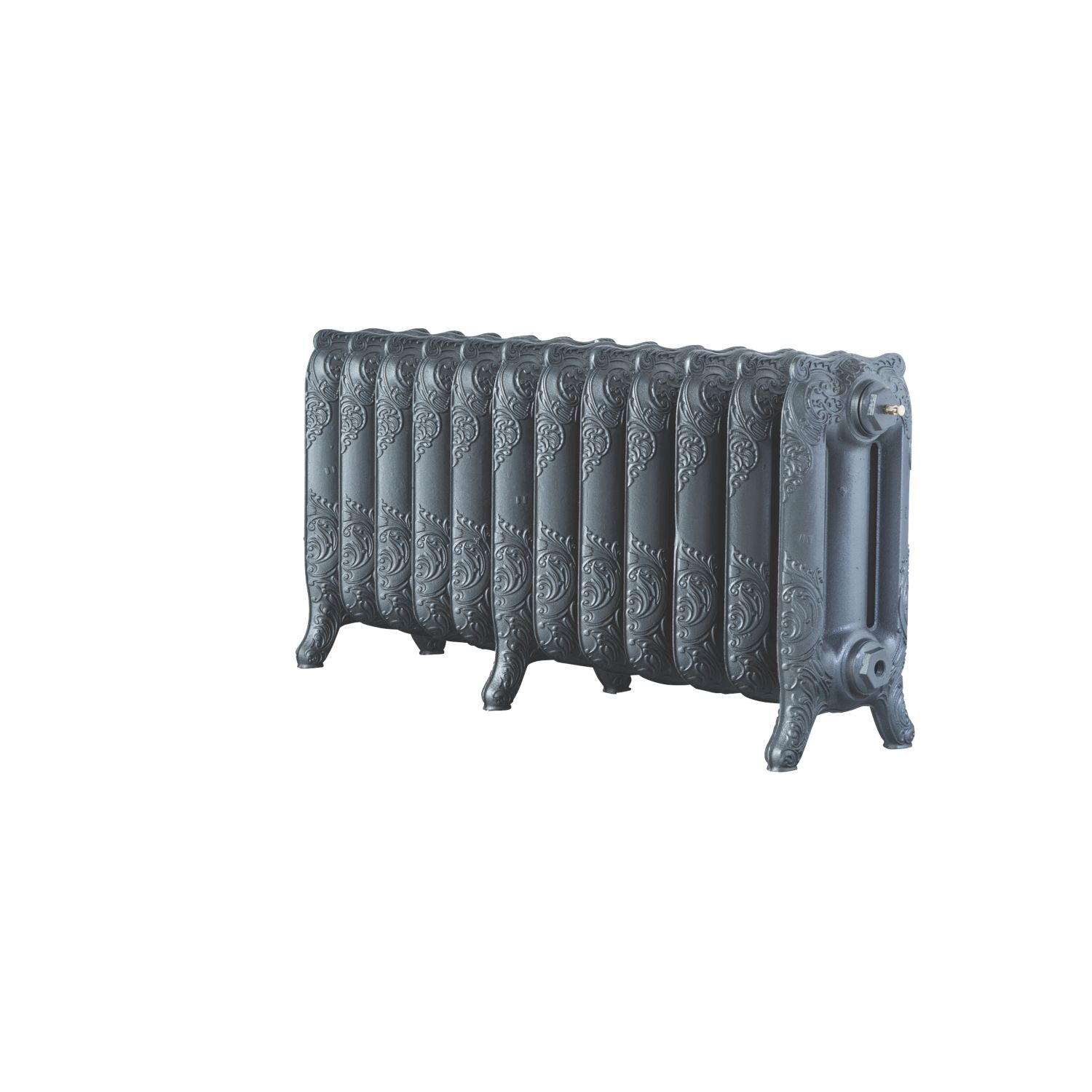 Arroll 470mm x 994mm 3685BTU Cast Grey Cast Iron 3 Column Radiator (9153P)