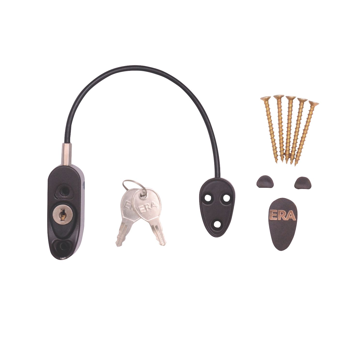 ERA Safety Locking Restrictor Brown 89mm (9154T)