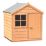 Shire Playhut 4' x 4' (Nominal) Shiplap T&G Timber Playhouse
