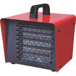 2kW Electric Portable PTC Heater Red