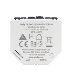 Shelly EM Gen 3 Single-Phase Energy Meter
