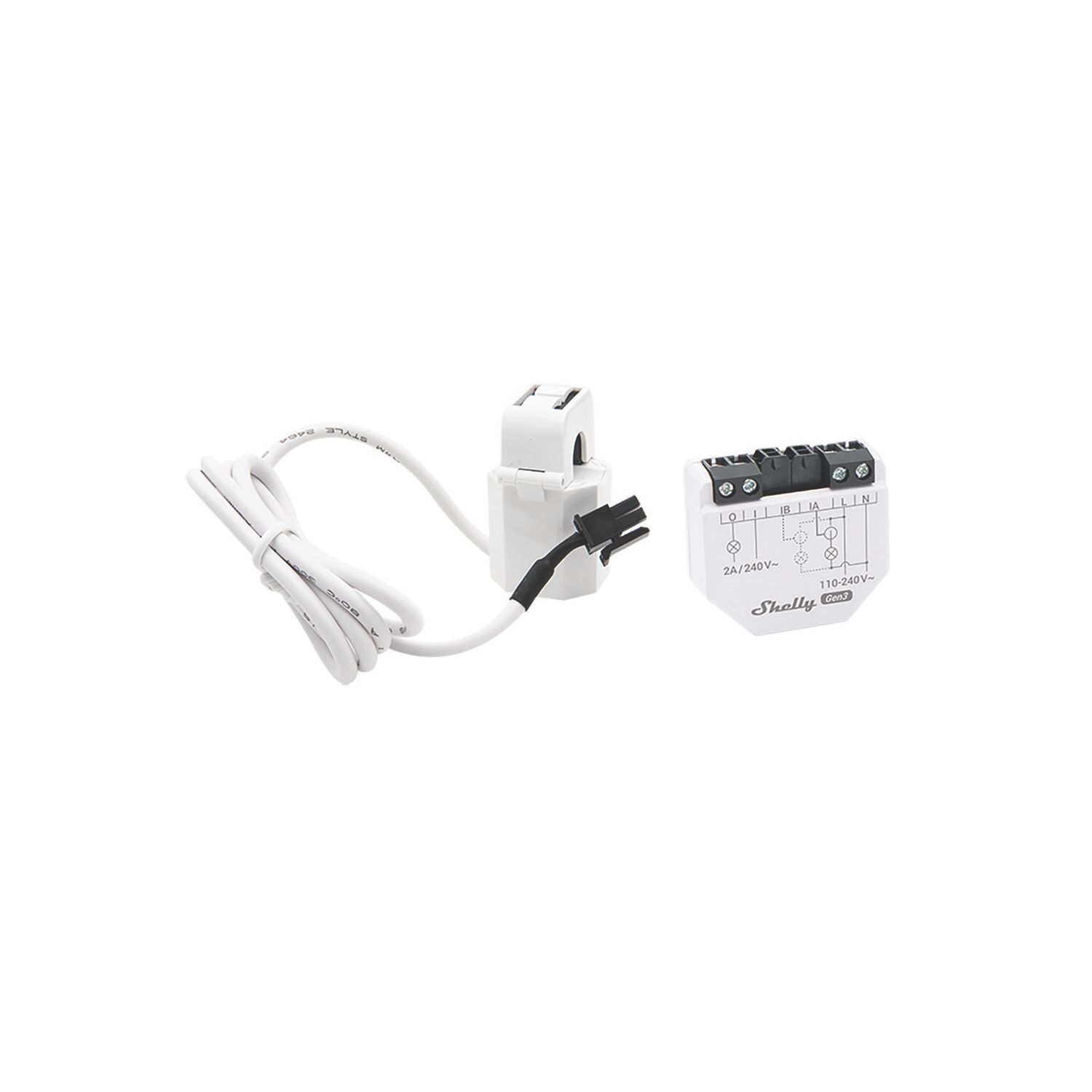 Shelly EM Gen 3 Single-Phase Energy Meter (915AG)