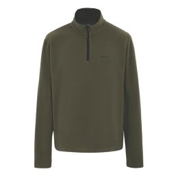 Regatta Thompson Half Zip Fleece Olive Night 2X Large 53" Chest