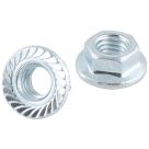 Easyfix Carbon Steel Flange Head Nuts M5 100 Pack