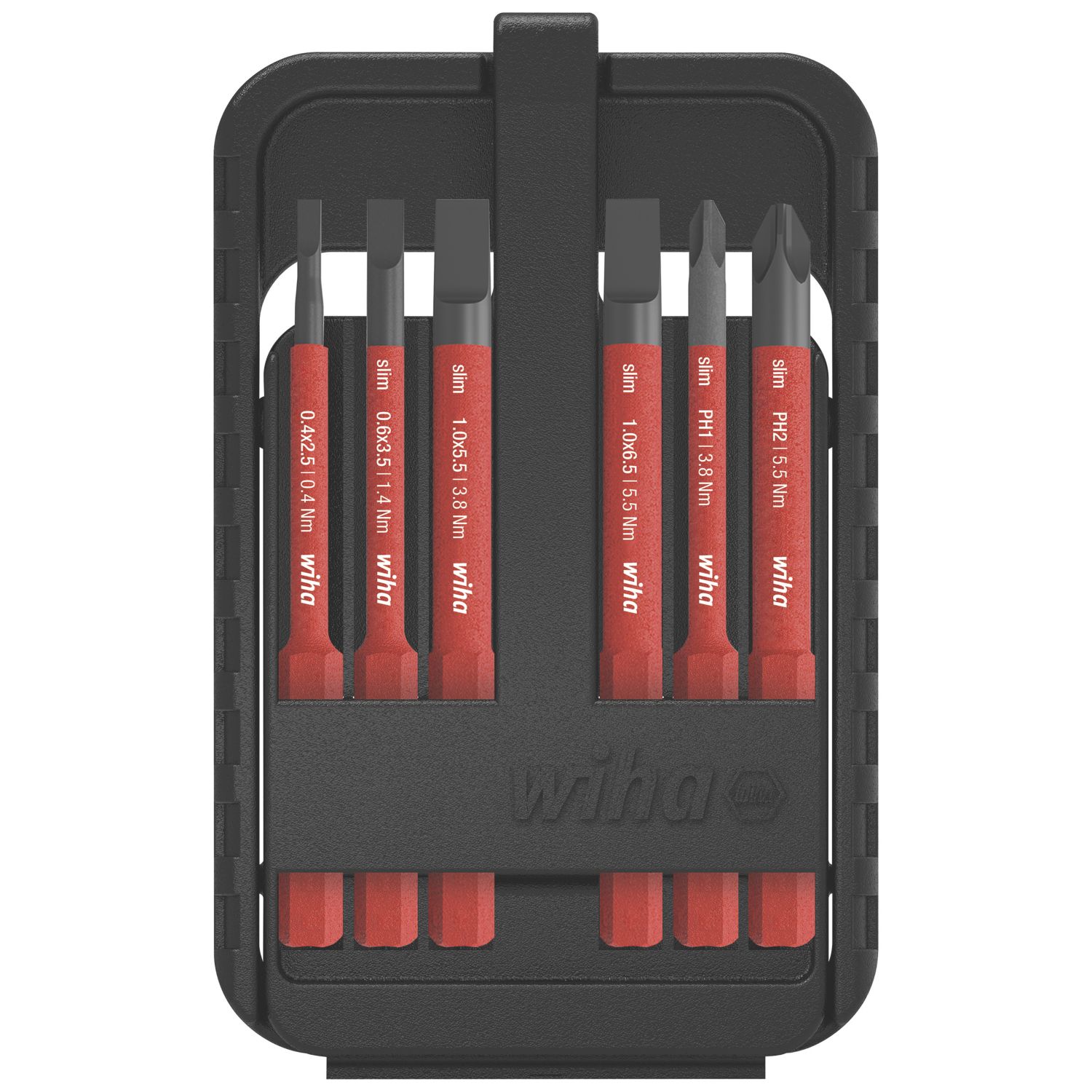 Wiha SlimBits VDE Bit Set 6 Pieces (915KW)