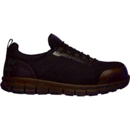 Skechers Synergy Omat   Safety Trainers Black Size 7