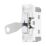 British General Nexus Metal Grid 20A Grid SP Key Switch Brushed Steel
