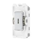 British General Nexus Metal Grid 20A Grid SP Key Switch Brushed Steel